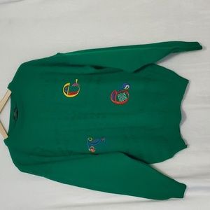 Emerald Isle Made in Ireland Sweater Size L